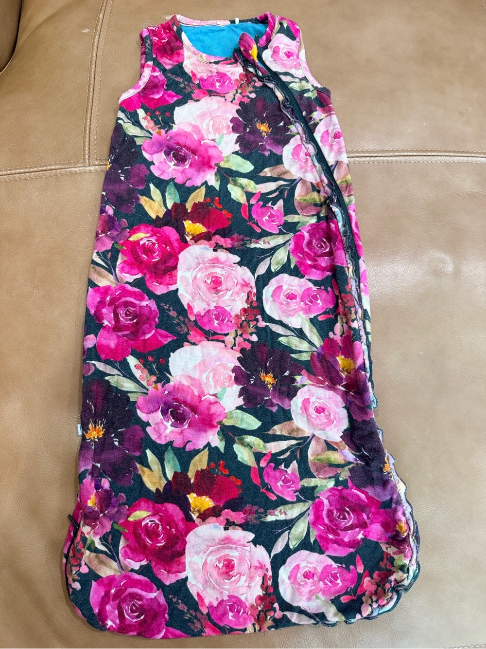 Posh Peanut Teal Sleeveless Baby Sleep Sack